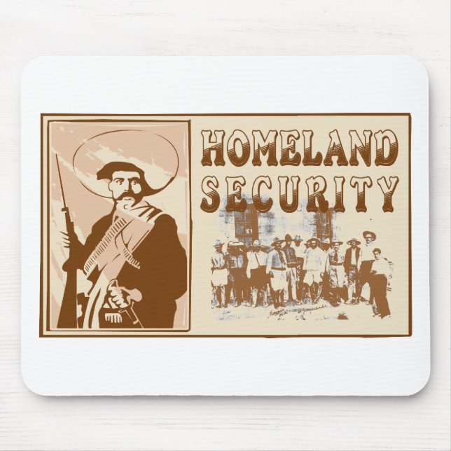 Mexican Homeland Security Mouse Pad (Front)