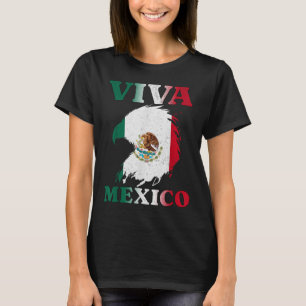 Mexican Independence Day Eagle Mexico Flag Women G T-Shirt