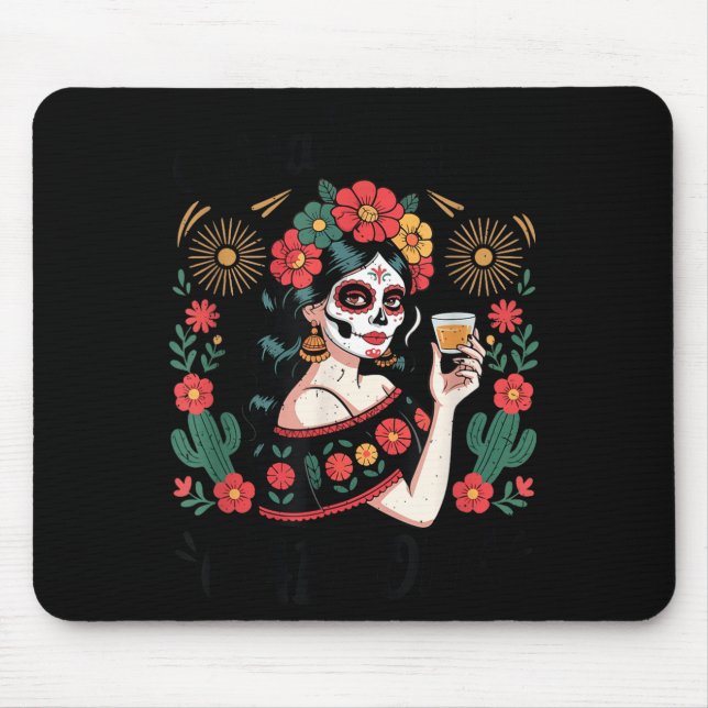 Mexican independence day viva-mexico cabrones mouse pad (Front)