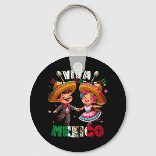 Mexican Independence Day Viva Mexico S Boys Girls Key Ring