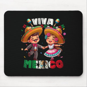 Mexican Independence Day Viva Mexico S Boys Girls  Mouse Pad