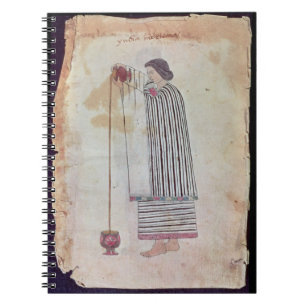 Mexican Indian Preparing Chocolate, from the Codex Notebook