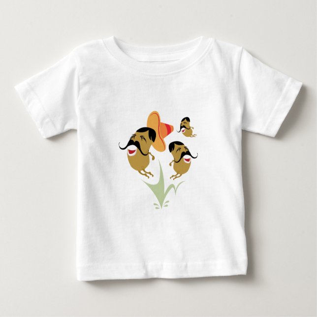 Mexican Jumping Beans Baby T-Shirt (Front)