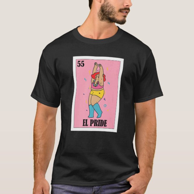 Mexican Lgbt  El Pride T-Shirt (Front)