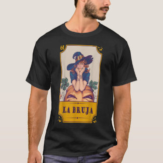 Mexican Lottery La Bruja Spanish Witch Lottery Hal T-Shirt