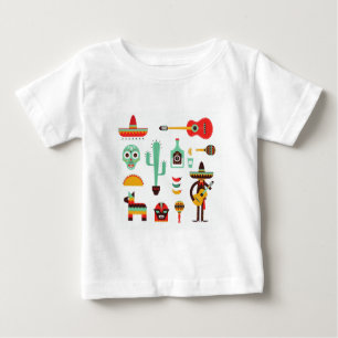 mexican mariachi baby T-Shirt