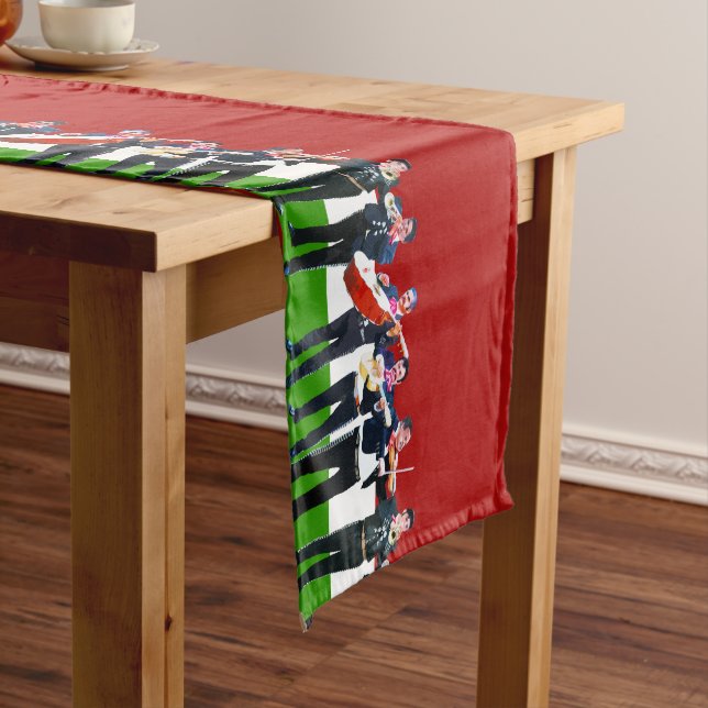 Mexican Mariachi Band Short Table Runner (In Situ)