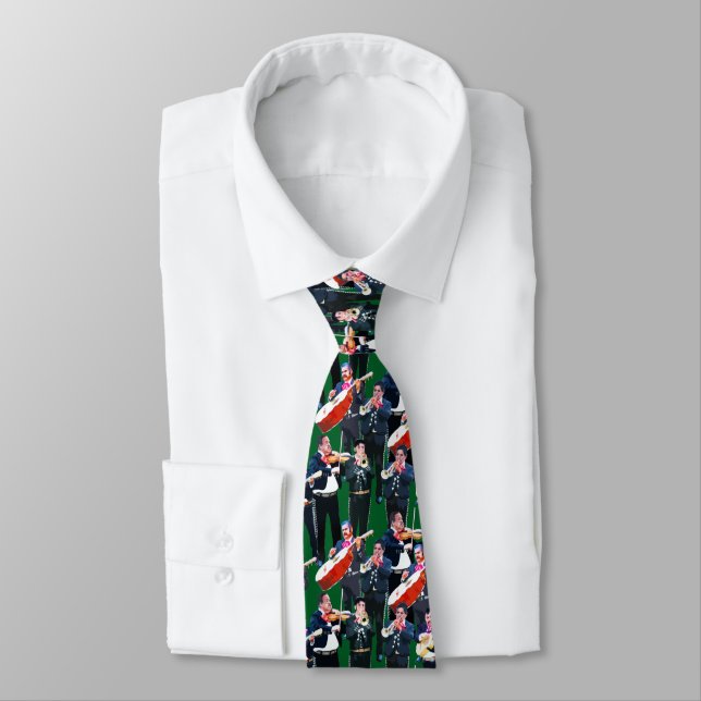 Mexican Mariachi Band  Tie (Tied)