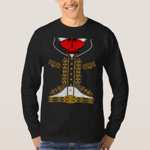 Mexican Mariachi  Charro Cinco De Mayo Costume T-Shirt