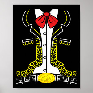 Mexican Mariachi Funny Cinco De Mayo  Poster