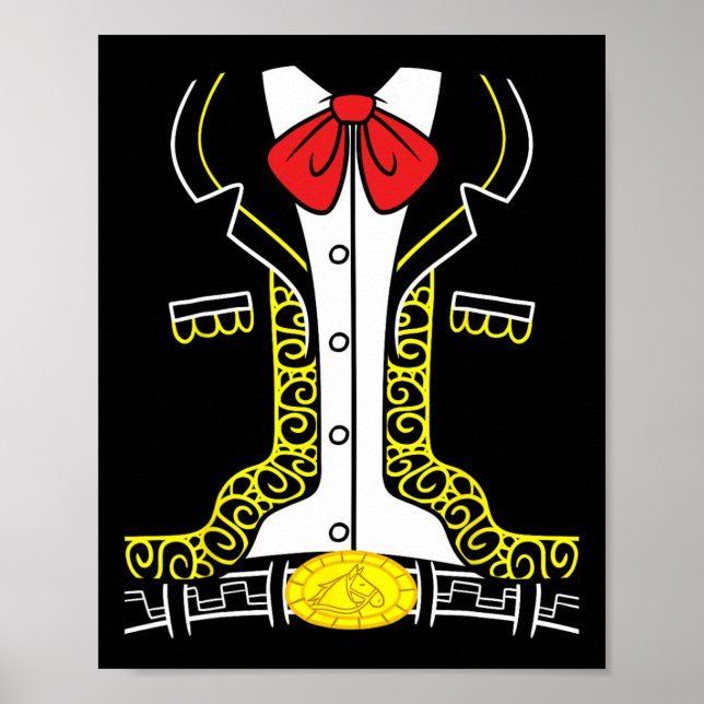 Mexican Mariachi Funny Cinco De Mayo  Poster (Front)