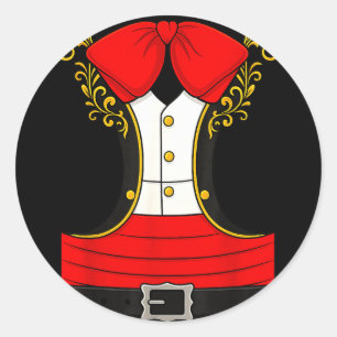 Mexican mariachi halloween costume cinco de mayo classic round sticker