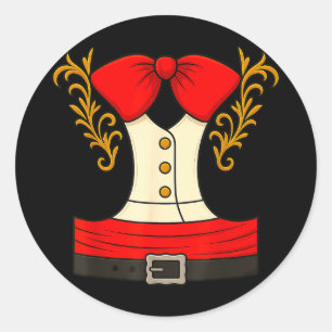 Mexican mariachi halloween costume cinco de mayo classic round sticker