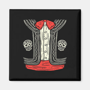 Mexican Mariachi Halloween Costume Mexico Suit Fie Magnet