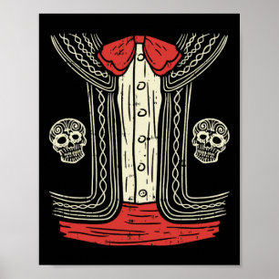 Mexican Mariachi Halloween Costume Mexico Suit Fie Poster