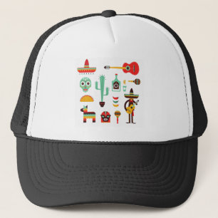 mexican mariachi trucker hat