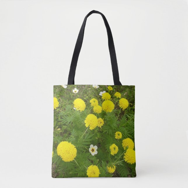 Mexican Marigold Tote Bag (Front)