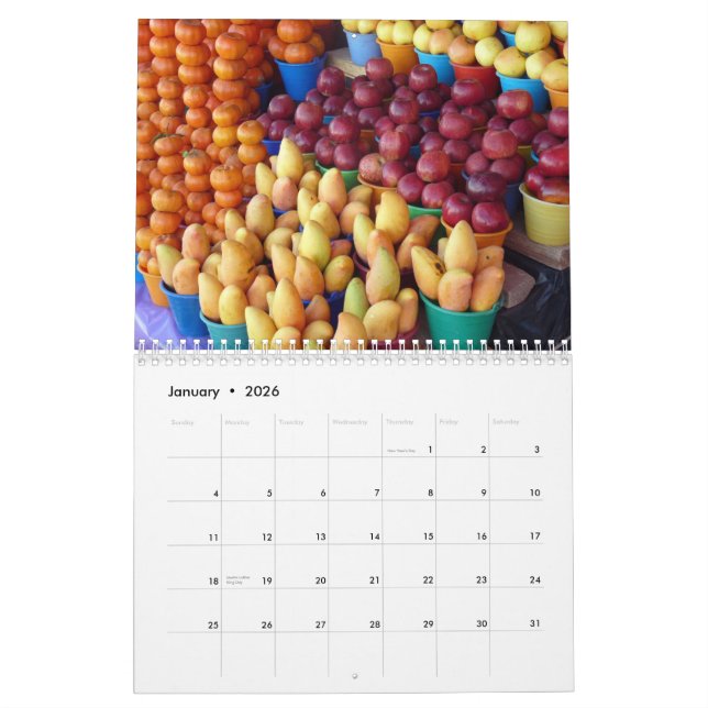 MEXICAN MARKETS, 2013, CALANDER CALENDAR (Jan 2026)