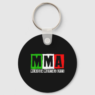 Mexican Martial Arts Combat Mexico Fighter Themed Key Ring