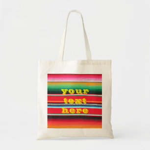 mexican mexico poncho serape background  tote bag
