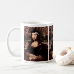Mexican Mona Lisa Chicana Chola Coffee Mug