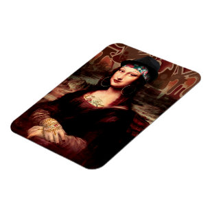 Mexican Mona Lisa Chicana Chola Magnet