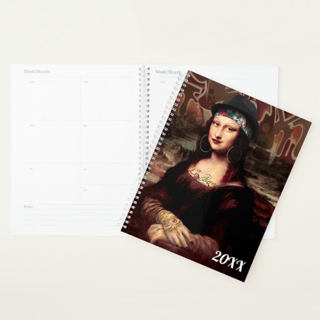 Mexican Mona Lisa Chicana Chola Planner (Display)