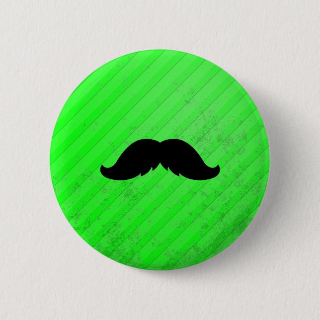 Mexican Moustache 6 Cm Round Badge (Front)