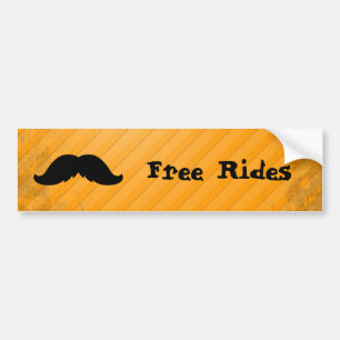Mexican Moustache Bumper Sticker