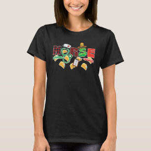 Mexican Nurse Tacos Cinco De Mayo Nurse Women Scru T-Shirt