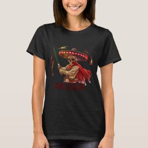 Mexican Obi Juan Movie Parody Cinco De Gaming T-Shirt