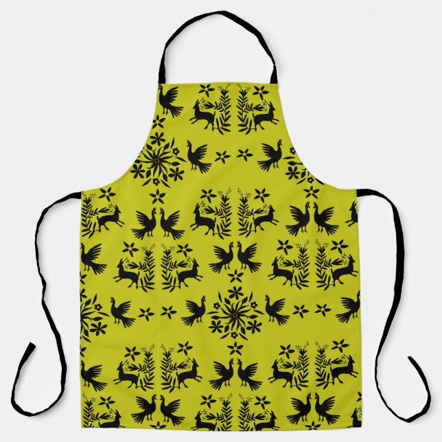 Mexican Otomi Home Decor Apron (Front)