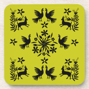 Mexican Otomi Home Decor Coaster
