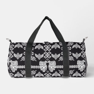 Mexican Otomi Home Decor Duffle Bag