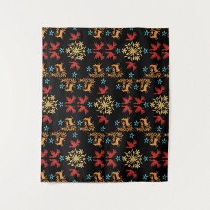 Mexican Otomi Home Decor Tapestry