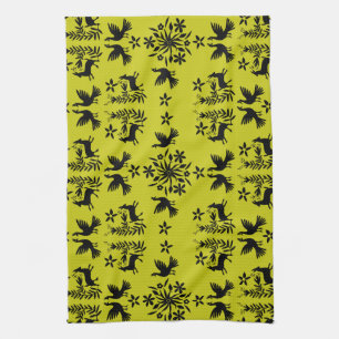 Mexican Otomi Home Decor Tea Towel