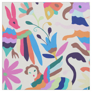 Mexican Otomi-Inspired Fabric