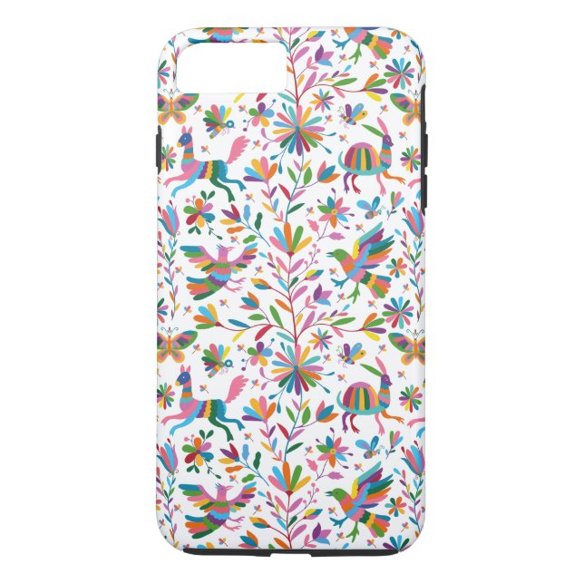 Mexican Otomi Style Bright Pattern Case-Mate iPhone Case (Back)
