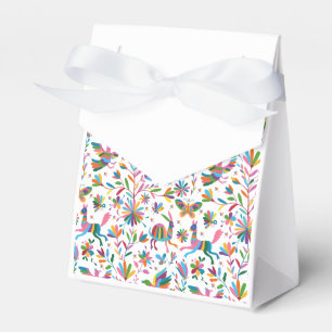  Mexican Otomi Style Bright Pattern Favour Box