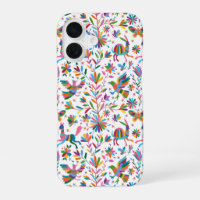  Mexican Otomi Style Bright Pattern