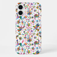  Mexican Otomi Style Bright Pattern