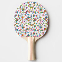 Mexican Otomi Style Bright Pattern