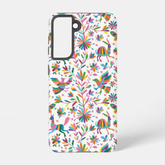  Mexican Otomi Style Bright Pattern Samsung Galaxy Case