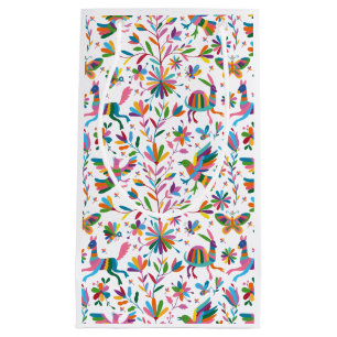  Mexican Otomi Style Bright Pattern Small Gift Bag