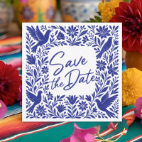 Mexican Otomí Tenango Talavera Save the Date