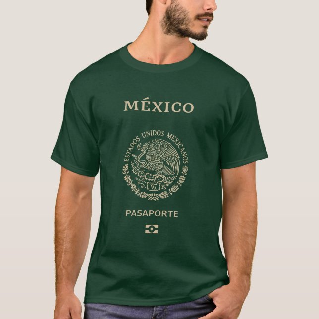 Mexican passport T-Shirt (Front)