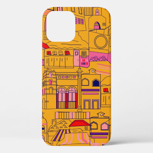 Mexican pattern seamless design. Decoration textil Case-Mate iPhone Case (Back)