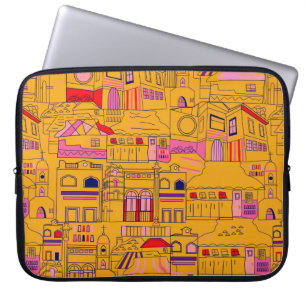 Mexican pattern seamless design. Decoration textil Laptop Sleeve
