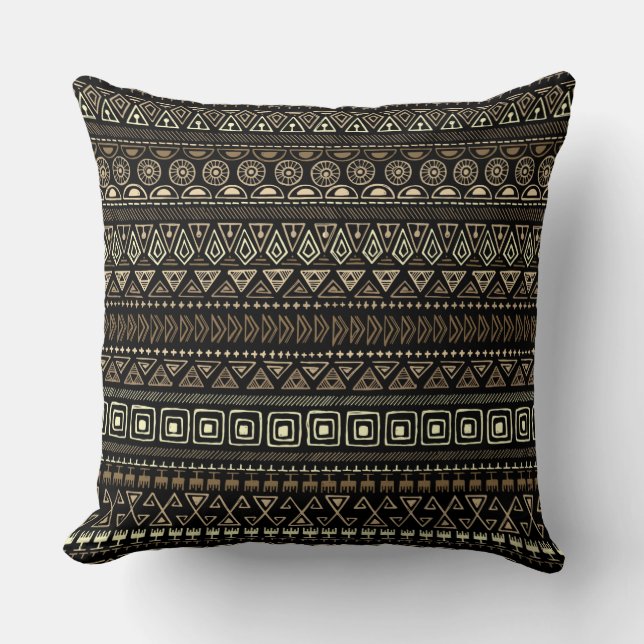 Mexican Pattern throw pillows (Front)