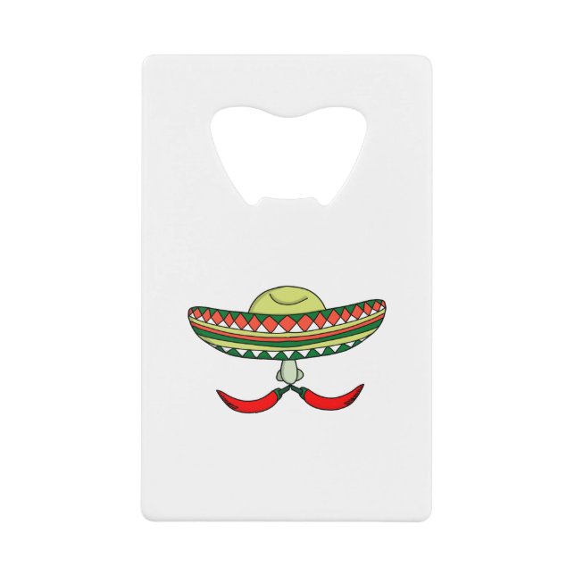 Mexican Peppers Mustache (Front)